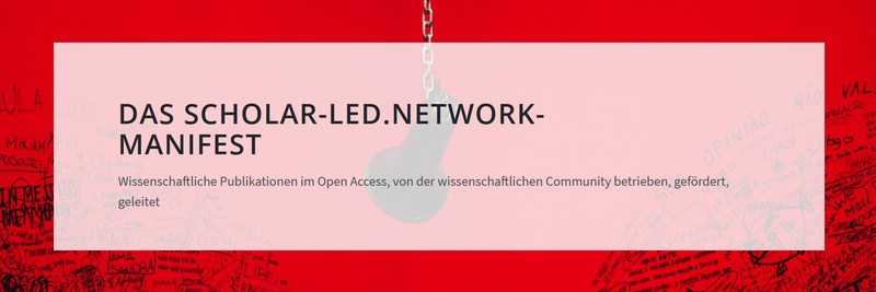 Das scholar-led.network-Manifest